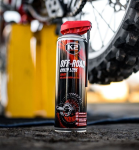 Λιπαντικό Σπρέι Αλυσίδας Μοτοσικλέτας K2 CHAIN LUBE OFF-ROAD 500ml.