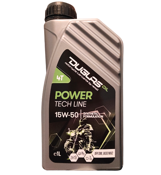 Λάδι Κινητήρα Μοτοσυκλέτας Συνθετικό DuglasOil POWER-Tech 15W-50 4T 1L