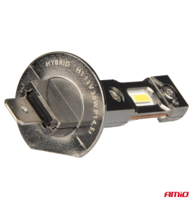 LED Λάμπες Αυτοκινήτου H1 6000K Canbus 60W 12V 5600lm AMIO Hybrid Series 2τμχ