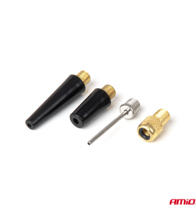 Κομπρεσέρ Αέρος Συμπιεστής Αυτοκινήτου AMIO 12V 100W με Ψηφιακή Οθόνη LED, Φακό και 4 Αντάπτορες για Λάστιχα & Φουσκωτά