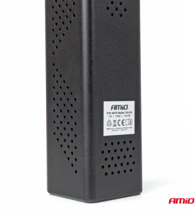 Κομπρεσέρ Αέρος Συμπιεστής Αυτοκινήτου AMIO 12V 100W με Ψηφιακή Οθόνη LED, Φακό και 4 Αντάπτορες για Λάστιχα & Φουσκωτά