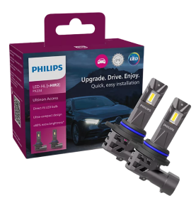 LED Λάμπες Αυτοκινήτου LED-HL HIR2 PX22d 6000K 12V 20W Philips Ultinon Access 2τμχ