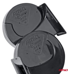 Κόρνα Αυτοκινήτου 2 Τόνων 12V 110dB 410 Hz / 510 Hz AMiO Car Horn 2τμχ.