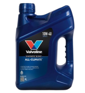 Λάδι Κινητήρα Αυτοκινήτου Ημισυνθετικό Valvoline All-Climate 10W-40 4L
