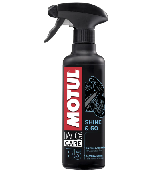 Γυαλιστικό Μοτοσυκλέτας Motul MC CARE E5 Shine & Go 400ml