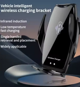 Βάση Κινητού Αεραγωγού με Ασύρματη Φόρτιση Qi και Αυτόματους Βραχίονες Συγκράτησης