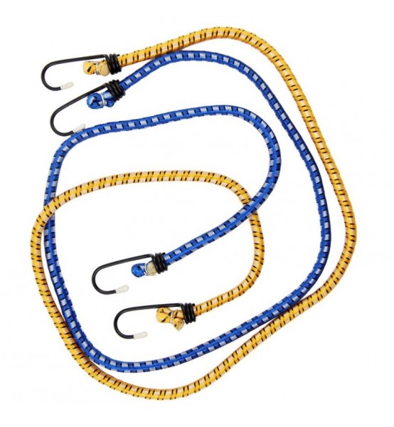 Χταπόδι Πρόσδεσης Ελαστικό με Μεταλλικό Γάντζο Σετ 2τμχ.