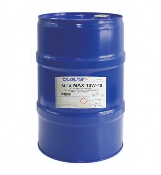 Λάδι Κινητήρα Duglas GTs MAX 10w-40 - 60l.
