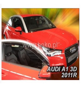Ανεμοθραύστες Παραθύρων Αυτοκινήτου Heko για Audi A1 (2010 - 2018) 3πορτο - 2τμχ.