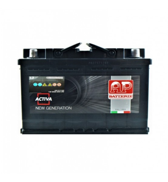 Μπαταρία Αυτοκινήτου AP Activa New Generation L3 12V 80AH 680A DX (+) Δεξιά.